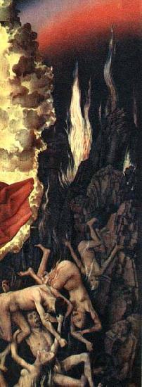 WEYDEN, Rogier van der The Last Judgment Norge oil painting art